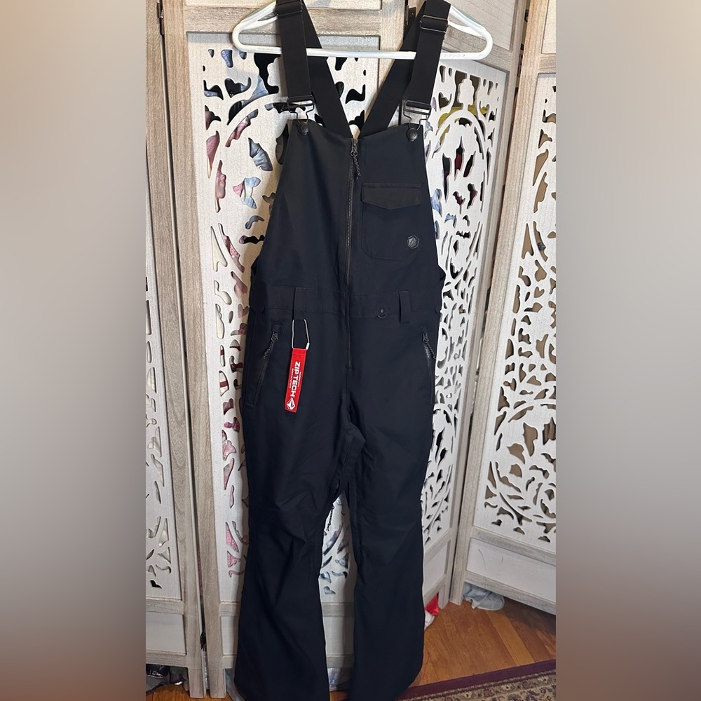 Volcom Swift Bib Overall Shell Snowboard Pants - image 3